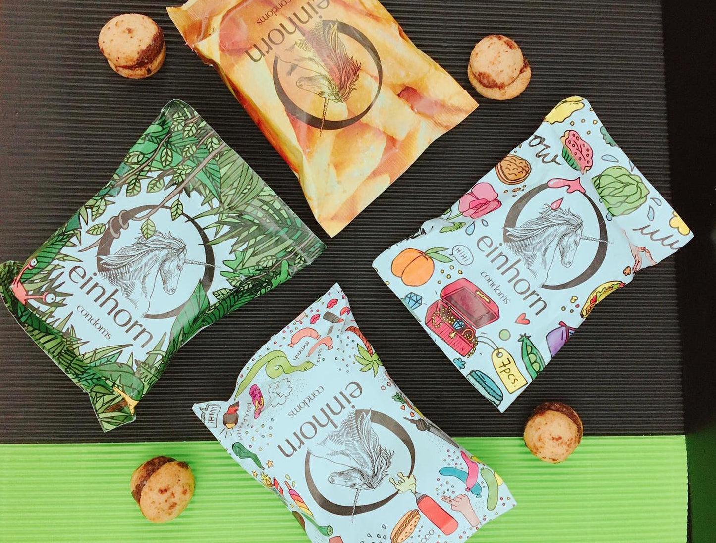 EINHORN CONDOMS FOOD PORN FUMMEL JUNGLE SPERM MONSTERS PUSSY OBJECTS SEXUAL WELLNESS NATURALLY NAUGHTY STORE NNSTORE HK