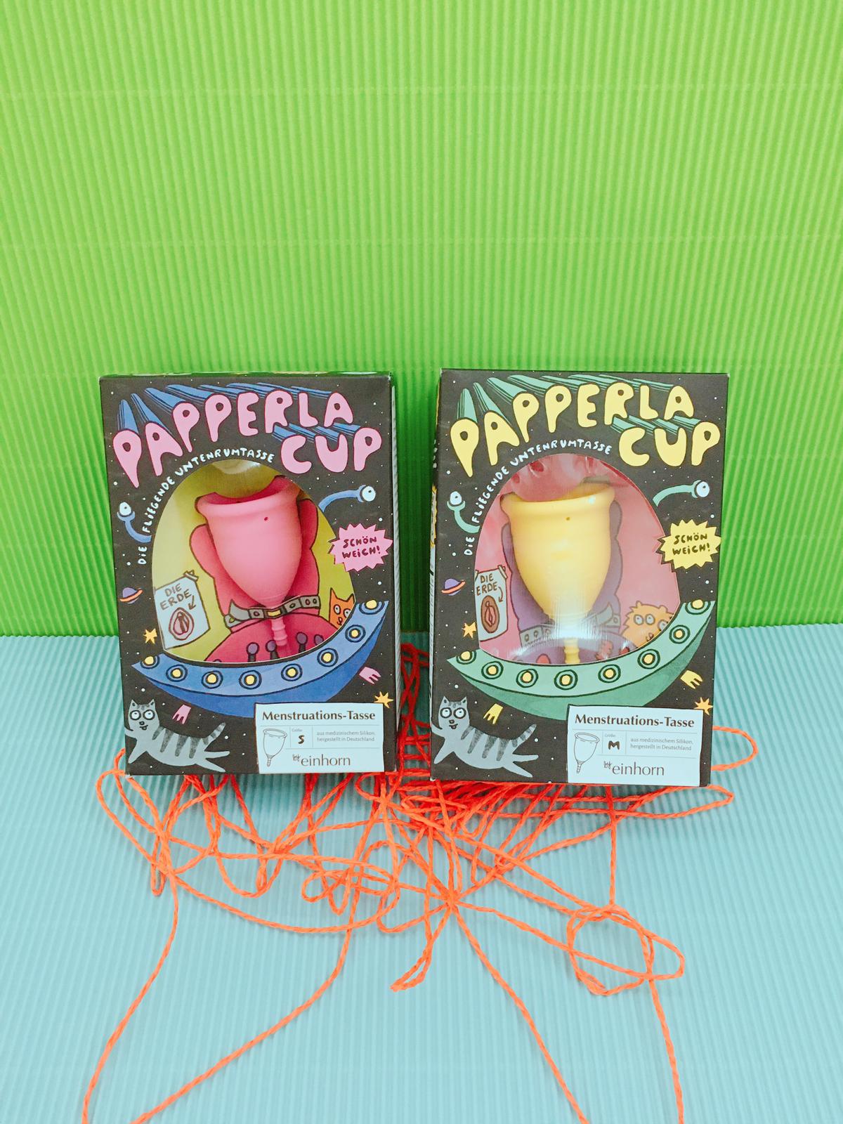 EINHORN PAPPERLA MENSTRUAL CUP MEDIUM INTIMATE CARE SEXUAL WELLNESS NATURALLY NAUGHTY STORE NNSTORE HK