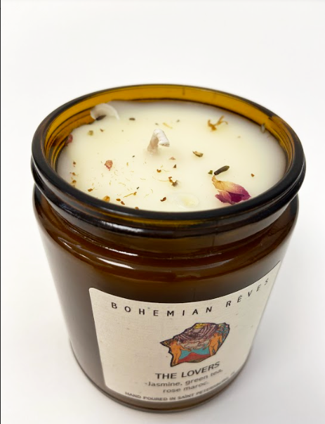 BOHEMIAN RÊVES PLANT-BASED CANDLE - LOVERS MIND WELLNESS NATURALLY NAUGHTY STORE NNSTORE HK