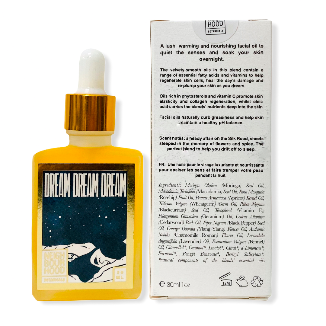 NEIGHBOURHOOD BOTANICALS FACIAL OIL - DREAM DREAM DREAM NIGHT SKINCARE NATURALLY NAUGHTY STORE NNSTORE HK