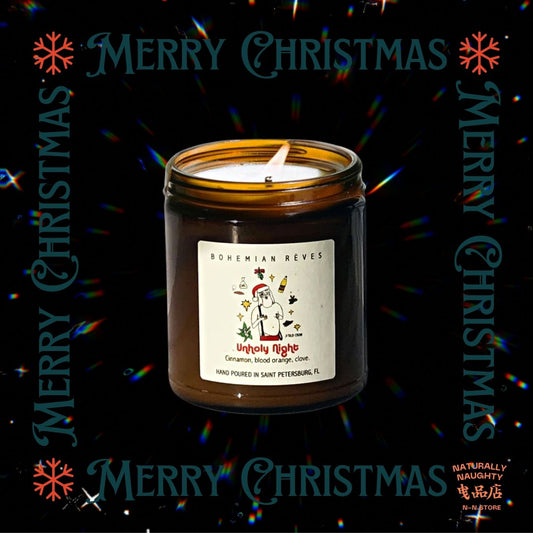 UNHOLY NIGHT CANDLE 「聖誕老人的新衣」手工蠟燭